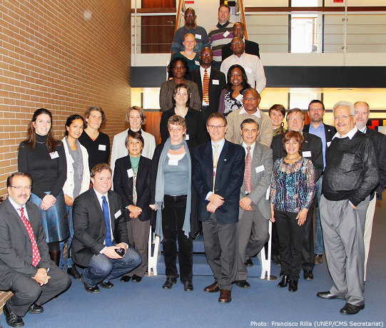 Participants of the CMS Family Manual Working Group Meeting in Bonn; Photo: F. Rilla (UNEP/CMS Secretariat)