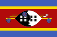 Flag  of the Kingdom of Swaziland 
